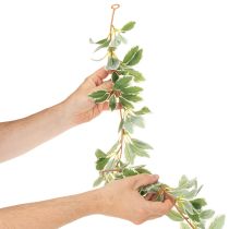 Product Artificial Garland with Variegated Leaves 175cm for Indoor Decoration
