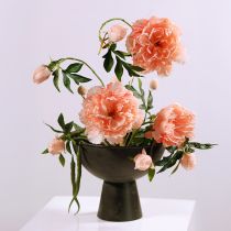 Product Artificial Peonies Pink Paeonia Salmon L60cm 2pcs