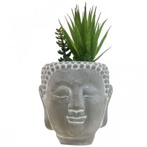 Artificial Succulent Flower Pot Buddha Ø12cm H25cm