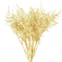 Product Artificial fern as bleached L34cm 12 pcs 2 bunch
