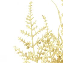 Product Artificial fern as bleached L34cm 12 pcs 2 bunch