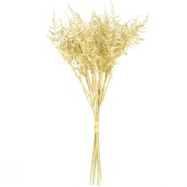 Product Artificial fern as bleached L34cm 12 pcs 2 bunch