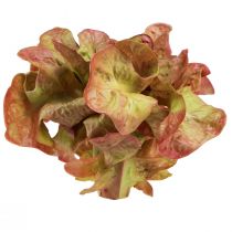 Product Artificial Salad Lollo Rosso Decorative Lettuce Head Ø20cm