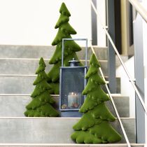 Product Artificial Christmas tree fir tree green flocked 45cm