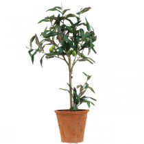 Artificial olive tree in a pot Artificial plant Olive H63.5cm