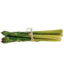 Product Artificial asparagus vegetable decorative asparagus bunch L23cm 5pcs