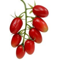 Artificial vine tomatoes red on the branch 22cm