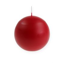Product Ball candles 80mm red 6pcs