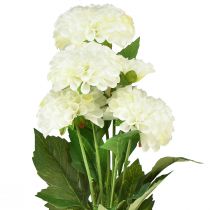 Product Artificial flowers decoration dahlias artificial white 50cm