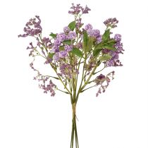 Product Artificial flower bouquet, silk flowers, purple, decorative, 51cm