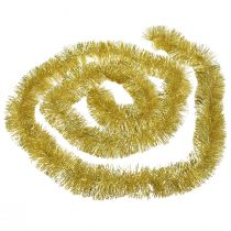 Product Glamorous Golden Tinsel Garland 270cm – Perfect for festive and elegant decorations