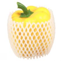 Product Food dummy decoration vegetables pepper yellow H10cm