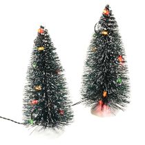 Product LED Christmas tree mini artificial for battery 16cm 2pcs