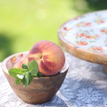 Product Mango wood decorative bowl peach wooden bowl Ø12.5cm 2pcs