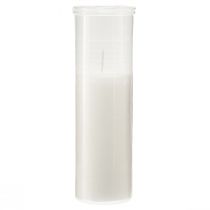 Product Refill candles for grave lights white 84h H17cm 5 pcs