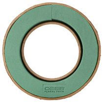 OASIS® Biolit® Floral Foam Green Ring Wreath 32cm 2 pcs