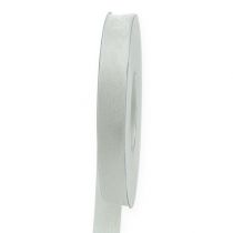 Product Organza ribbon gift ribbon white ribbon selvedge 15mm 50m white