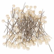 Product Pearl Head Pins Ø6mm 65mm Champagne, Pack of 100