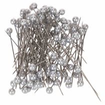 Product Silver Pearl Head Pins Ø6mm 65mm - Pack of 100