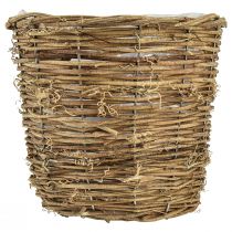 Product Plant basket with vine-like design, decorative for flower pots and table decorations
