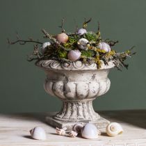Product Plant Bowl Planter Cup Antique Concrete Ø20cm H16.5cm