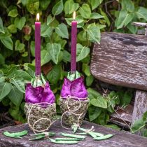 Product Plant pot rustic forest look planter Ø12.5cm H12cm 6pcs