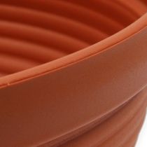 Product R-bowl plastic terracotta Ø 13cm - 19cm, 10pcs