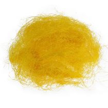 Spring decoration, sisal yellow, sisal wool 300g