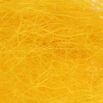 Spring decoration, sisal yellow, sisal wool 300g