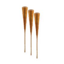 Sisal bag Orange Ø3,5cm L40cm 5pcs