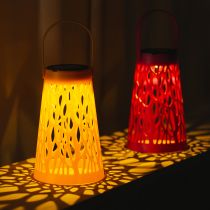 Product Solar lantern for outdoor use, perfect for cozy summer evenings in the garden and on the patio, 26cm, 2 pieces