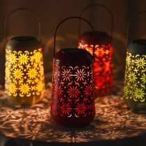 Product Solar lantern LED outdoor decoration weatherproof for terrace and balcony 26cm