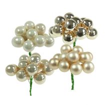 Product Mirror berries beige mix 25mm 140pcs