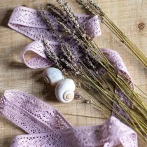 Product Lace Ribbon Purple Decorative Ribbon Flower Spring W18mm L20m