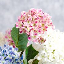 Product Stylish artificial hydrangea flower as a lasting eye-catcher, 80cm, 2 pieces