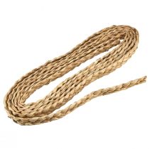Product Straw Ribbon Decorative Ribbon Braided Jewelry Ribbon Natural W2cm L4m