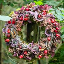Product Straw wreath 35/ 8cm 5 pcs