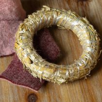 Product Straw ring craft blank for DIY decorations and floristry