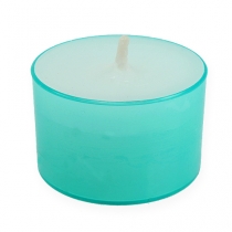 Tea lights colored Ø38mm 40pcs