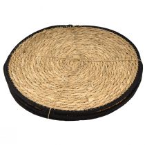 Product Table mat rush grass placemat round Ø35cm 4 pieces
