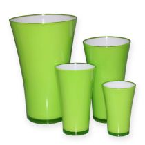 Product Plastic vase &quot;Fizzy&quot; apple green, 1pc