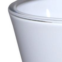 Vase "Fizzy" White, 1pce