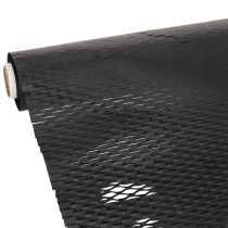 Product Black Honeycomb Paper Roll for Crafting and Wrapping 50cm x 5m