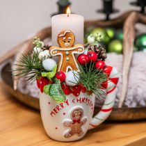 Product Christmas Mug Merry Christmas White Ceramic H10.5cm