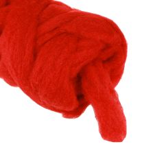 Product Wool wick 10m dark red