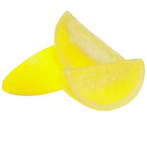 Product Lemon Decoration Artificial Lemon Slices 7×3.5×3cm 48 pcs