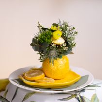 Product Lemon Decorative Vase Ceramic Flowerpot Yellow Ø8.5cm