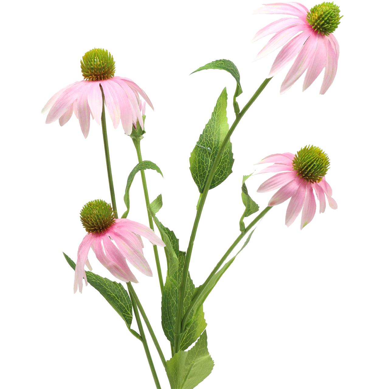 Floristik24.co.uk Echinacea flower artificial light pink 90cm63272