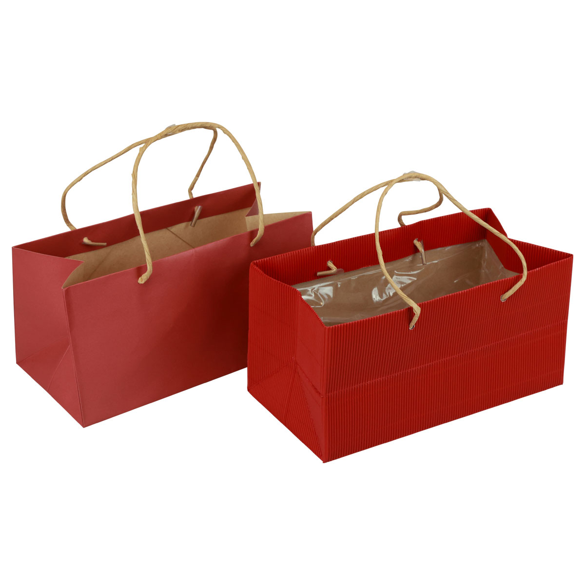 Red paper gift sale bags