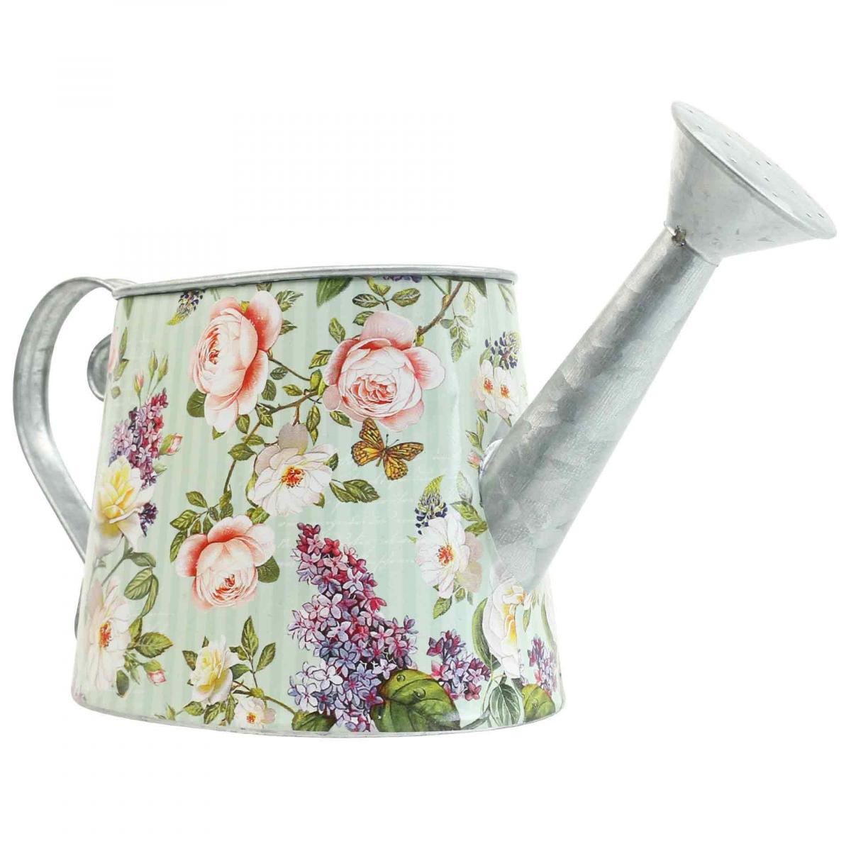Floristik24.co.uk Decorative watering can country house metal for